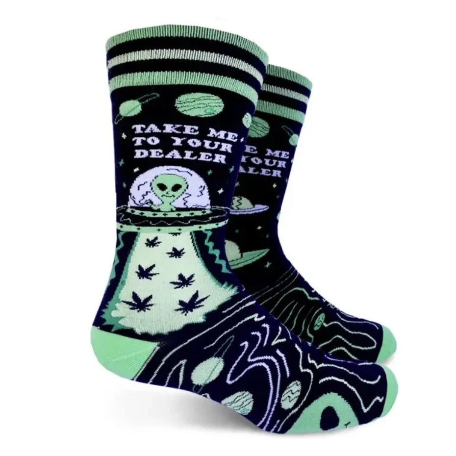 Take Me To Your Dealer Socks